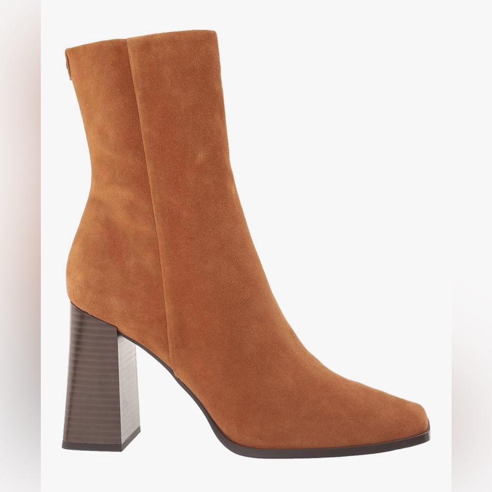 New Sam Edelman Women's Ivette Fashion Boot Toasted Chestnut Size 7 - Picture 4 of 7